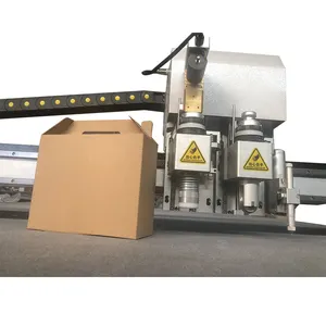 TC Corrugated Digital Paper Cardboard Box Cutting Machine Automatic For Box Carton