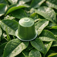 Capsules de thé matcha personnalisées, capsules de matcha latte à étiquette privée, emballage en gros pour thé et café