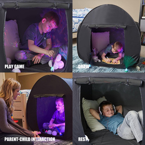 China Factory Pop up Sensory Tent, Custom Autismo Sensory Therapy Tent, OEM ODM Blackout Sensory Tent para crianças/ - Product Image 3