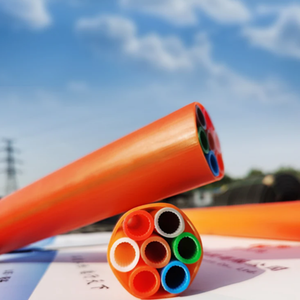 Suministro de fábrica: Conducto de 7 vías de HDPE con núcleo de silicona para cable de fibra óptica FTTH, red de telecomunicaciones - Product Image 1