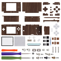 Couvercle complet du boîtier pour NDSL Coque complète de remplacement avec boutons et objectif d'écran pour Nintendo DS Lite