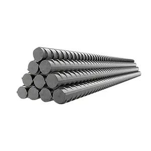 HRB400 HRB500 10mm 12mm 14mm Round Reinforcing Deformed Steel Rebar Iron Rod Steel Bar Manufacturer