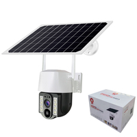 Kamera CCTV WiFi PTZ Ramah Lingkungan VC3 1080P Tahan Air untuk Luar Ruangan dengan Deteksi Gerakan, Penglihatan Malam IR, dan Pilihan Penyimpanan Data Cloud