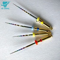 Ai-Oral Limas Rotatorias Endodónticas Eléctricas de Niti Activadas por Calor, Arcoíris, para Endodoncia