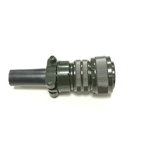 Connecteur circulaire femelle droit à 19 broches de type soudable MIL-DTL-5015 MS3106A-22-14S
