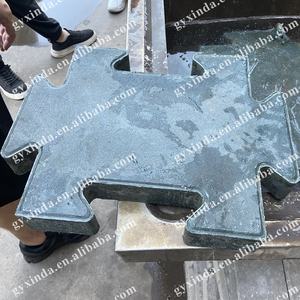 Macchina per la produzione di mattoni ad incastro in plastica per riduzione dell'impatto sui depositi di rifiuti, ad alta precisione, personalizzabile, per mattoni in fibra di cocco, vendita diretta dalla fabbrica - Product Image 6