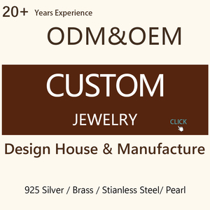 Fabricante FY OEM ODM Collar Personalizado Acero Inoxidable Plata de Ley 925 Latón Cobre Joyería Personalizada a Medida - Product Image 1