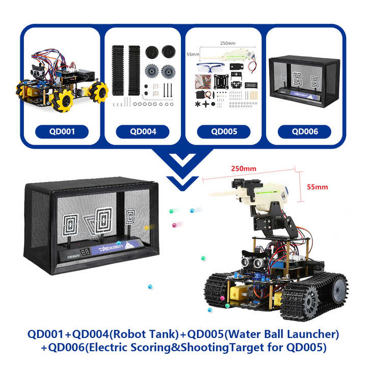 OEM Kids Educational Robot Set - DIY Starter Kit for Arduino