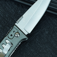 Couteau pliant multifonction, manche en alliage d'aluminium, lame 3Cr13Mov, brise-vitre de sécurité, clip dorsal, utilisation en extérieur
