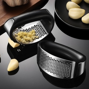 New <b>Kitchen</b> <b>Tools</b> <b>Gadgets</b> 2025 Premium Multi Functional Set Ginger Press Rocker Garlic Crusher with Peeler and Cleaning Brush - Product Image 6