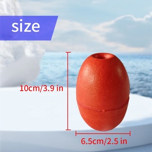 Câu cá nổi nhiều kích thước câu cá thiết bị hình bầu dục SF-20 PVC câu cá nổi - Product Image 2