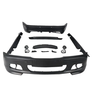 Kit Carrozzeria di Aggiornamento <span class=keywords><strong>Paraurti</strong></span> Anteriore <span class=keywords><strong>Paraurti</strong></span> Posteriore e Minigonne Laterali in Stile MT per <span class=keywords><strong>BMW</strong></span> <span class=keywords><strong>E46</strong></span> - Product Image 1