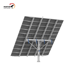 Traqueur solaire à double axe Huayue HYS-50PVB-M-<span class=keywords><strong>156</strong></span>-4LSD avec entraînement rotatif, résistant aux vents de 37 à 60 m/s et aux charges de 2,0 <span class=keywords><strong>KN</strong></span> ㎡   Charge de neige - Product Image 5