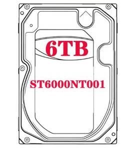 ฮาร์ดดิสก์ภายใน ST6000NT001 ความจุ 6TB ขนาด 3.5 นิ้ว SATA III ความเร็ว 7200RPM แคช 256MB สำหรับ NAS เซิร์ฟเวอร์ จัดเก็บข้อมูล HDD ความน่าเชื่อถือสูง ขายส่งจำนวนมาก - Product Image 1