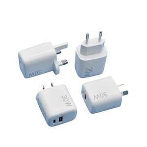 Gran oferta PD30W cargador rápido Puerto Dual 1 USB + 1 tipo C UE EE. UU. Reino Unido enchufe teléfono adaptador cargador para Iphone Samsung - Product Image 2