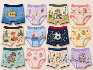 Lot de sous-vêtements pour enfants garçons et filles en gros – Confortables, assortiment mixte pour acheteurs mondiaux – Mélange aléatoire CN/GUA - Product Image 1