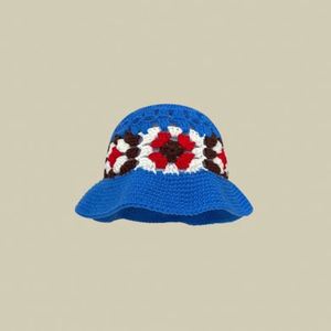 Sombrero de Pescador Tejido a Crochet, de Lana, para las Cuatro Estaciones, Personalizable, de Moda, para Viajes, Pesca, Esquí, Unisex, Venta al Por Mayor del Fabricante - Product Image 4