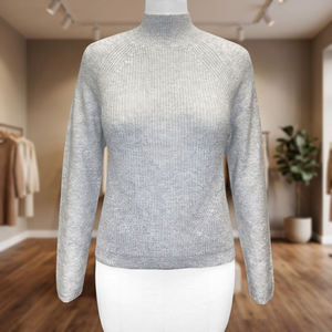 FW23 Custom Women's Thick Long-Sleeved O-Neck Casual Pullover Winter Sweater <b>Knit</b> <b>Set</b> Front Nylon Wool Polyester Spandex - Product Image 3