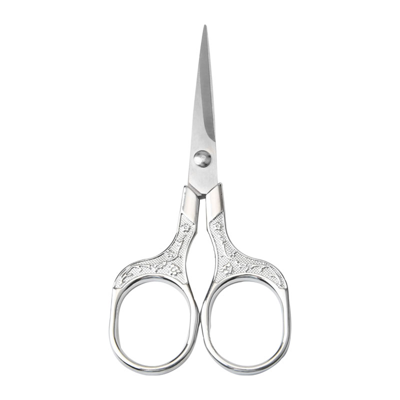 Plum blossom scissors silver