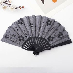 Éventail portable en bambou personnalisé pour cadeaux promotionnels, modèle publicitaire sculpté et peint, motif décoratif - Product Image 6