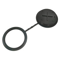 Carcasa de Plástico ABS para Cargador Inalámbrico, Moldeada por Inyección Personalizada, Base de Carga Inalámbrica Circular, Anillo Antideslizante de Silicona