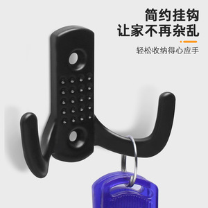 Gancho Doble de Pared de Aleación de Aluminio para Baño y Dormitorio, Resistente, de Suzhou Science Popularization, con Herrajes de Montaje - Product Image 3