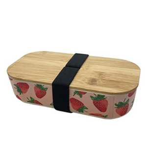 Reusable Plant Fiber Biodegradable Meal Box Kids Bento Lunch Box