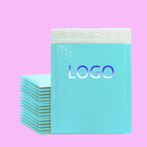 Bolsa de Burbujas de Polietileno Coextruido 23x28+4CM, Gruesa, Biodegradable, Ecológica, para Cosméticos, Joyería, CD, con Logotipo Personalizado, Color Nude Bebé - Product Image 1