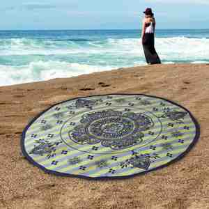 Toalla de Playa de Tela Absorbente sin Olor con Estampado Fotográfico, Ideal para Tumbonas, Natación, Yoga y Picnic - Product Image 2