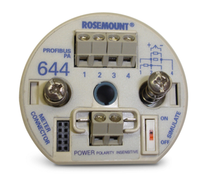 Module de température Rosemount1Temperature Pt100 644 248 avec protocole Hart, haute précision - Product Image 1