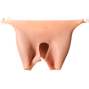 Braguitas de silicona sexy para bikini y playa con realce de glúteos, entrepierna abierta, con pantalones acolchados de talla grande, realzador artificial de glúteos - Product Image 5