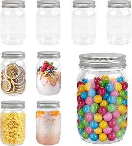 Bocaux Mason faits à la main en verre borosilicate de haute qualité avec couvercle, sans BPA, qualité alimentaire, tailles personnalisées, verre transparent, carton de cuisine, minimaliste - Product Image 1