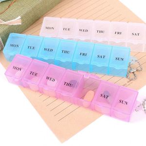 Hot Sale <b>7</b> Days Weekly <b>Tablet</b> Pill Medicine Box Holder Storage Organizer Container Case Pill Box - Product Image 4