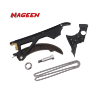 Conjunto de Correntes de Sincronização de Alta Qualidade (Conjunto de 5 Peças) para BMW 335i X6 Z4 Motor a Gasolina N54 Peças Automotivas OE 11317542837