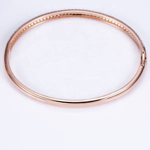 MSB-599 S925/9K/10K/14K/18K oro personalizzato CVD HPHT laboratorio gioielli con diamanti bracciale - Product Image 2