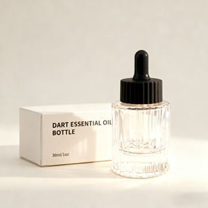 Botella de Vidrio de Alta Transparencia para Aceites Esenciales de 30/50 ml con Gotero y Tapa Dorada para Aromaterapia, Cuidado de la Piel y Aceite Capilar - Product Image 4