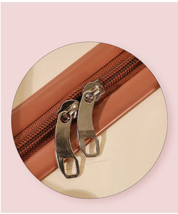 Boîte à maquillage miniature de 14 pouces avec logo personnalisé, vente en gros, boîte de toilette portable, légère, sac à cosmétiques, petit <span class=keywords><strong>bagage</strong></span> - Product Image 6