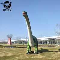 Modèles de dinosaures réalistes pour parcs à thème, construction en métal et silicone, personnalisables pour une utilisation en intérieur/extérieur