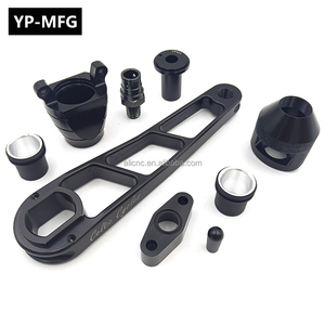 Black Anodized Aluminum Watch Machining Precision Micro CNC Milling Spare Parts - Product Image 1