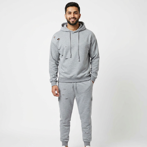 Sudadera con Capucha Deportiva 2 en 1 para Hombre, con Estampado y Bolsillos Laterales, Ropa Deportiva al por Mayor para Invierno a Bajo Precio - Product Image 1