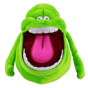 21CM Anime karikatür film oyuncaklar Ghostbusters Slimer orta peluş oyuncaklar bebek sevimli yumuşak dolması karikatür peluş bebek oyuncak noel için