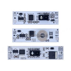 Module d'interrupteur à détection de mouvement par infrarouge, compatible 5V-12V-24V 72W, pour armoires, placards, meubles à chaussures et éclairage LED - Product Image 1