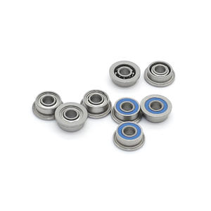 ตลับลูกปืนเม็ดกลมร่องลึกแบบเปิดขนาดเล็กพร้อมหน้าแปลนสแตนเลส SMF52ZZ/RS รุ่น SF52 - Product Image 3