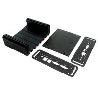 Boîtier de dissipateur thermique en aluminium extrudé personnalisé, usiné par CNC, boîtier de projet électronique pour PCB avec services de pliage et de soudage