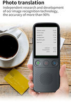 Dispositif de traduction AI T10pro Mini en ligne, 138 langues, traducteur vocal instantané bidirectionnel, écran IPS 2,4 pouces, 5-7 heures d'autonomie