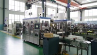 Machine d'emballage automatique de cartons en papier, électrique, faible bruit, applications alimentaires, boissons, produits chimiques, haute vitesse