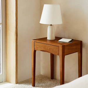 DU'S Bàn Cạnh Giường Với Ngăn Kéo Bàn Cạnh Giường Cho Đồ Nội Thất Phòng Ngủ Gia Đình - Product Image 6