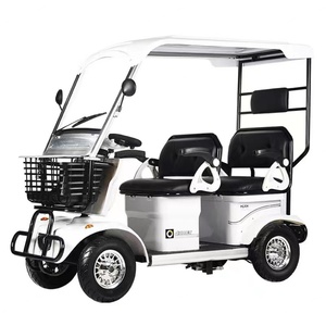 รถกอล์ฟไฟฟ้าคุณภาพสูง 800W 60V ระยะไกล พร้อมล้อขนาด 14 นิ้ว รถสามล้อไฟฟ้าสำหรับครอบครัว สกู๊ตเตอร์ไฟฟ้า 4 ล้อ - Product Image 2