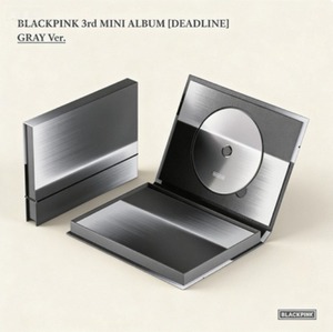 BLACKPINK 3er Mini Álbum DEADLINE Versión Gris K-pop Photobook Cubierta Aleatoria Merch Oficial Blink YG Entertainment - Product Image 3