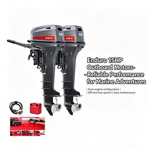 Moteur marin 2 temps 15 CV puissant et économe en carburant pour bateaux de pêche, yachts et navires commerciaux - Product Image 4